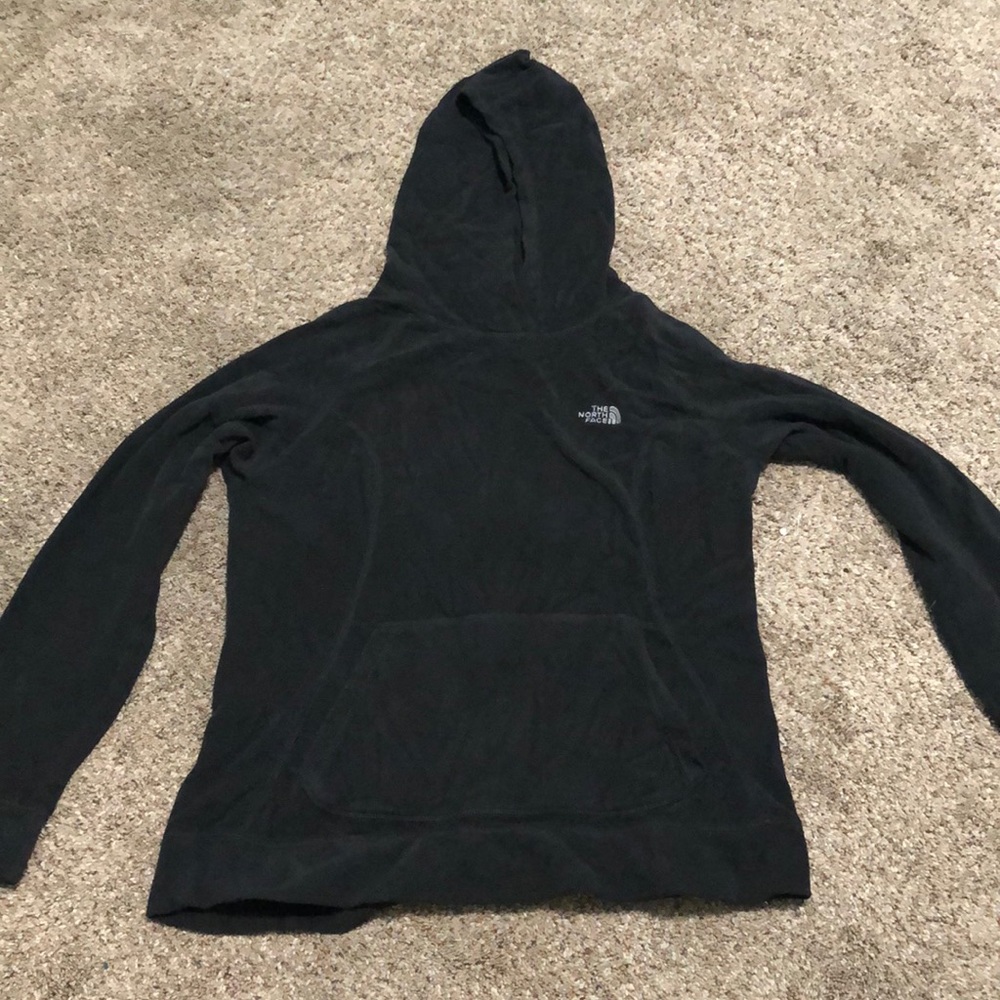 North face fleece hoodie